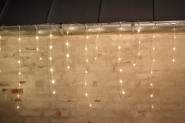 Istappsslinga Flex 480 LED Varmvit 14,25 m Stemning